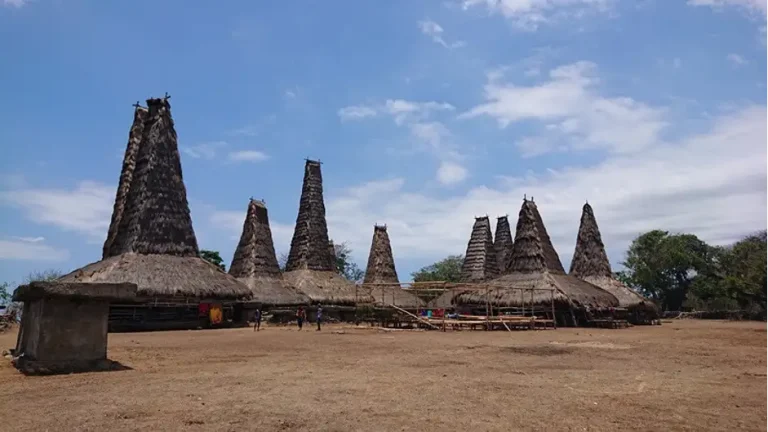 Traditional houses of Ratenggaro village, Southwest Sumba